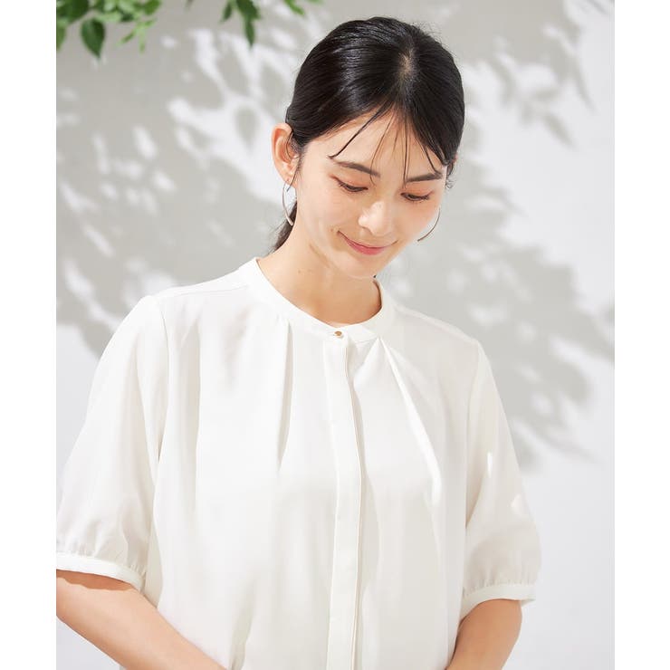 配色パイピングブラウス | a.v.v【WOMEN】 | 詳細画像15 