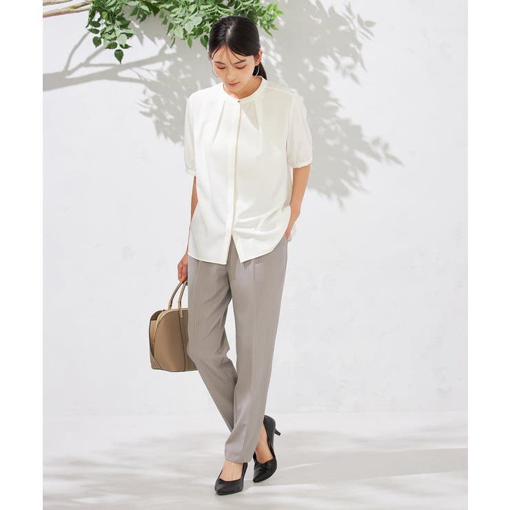 配色パイピングブラウス | a.v.v【WOMEN】 | 詳細画像16 