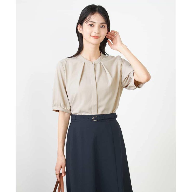 配色パイピングブラウス | a.v.v【WOMEN】 | 詳細画像3 