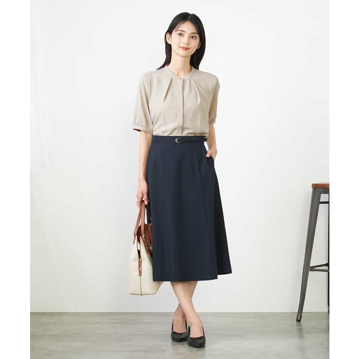 配色パイピングブラウス | a.v.v【WOMEN】 | 詳細画像4 