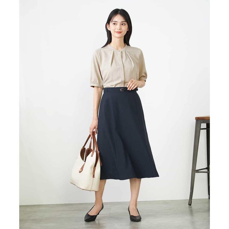 配色パイピングブラウス | a.v.v【WOMEN】 | 詳細画像7 