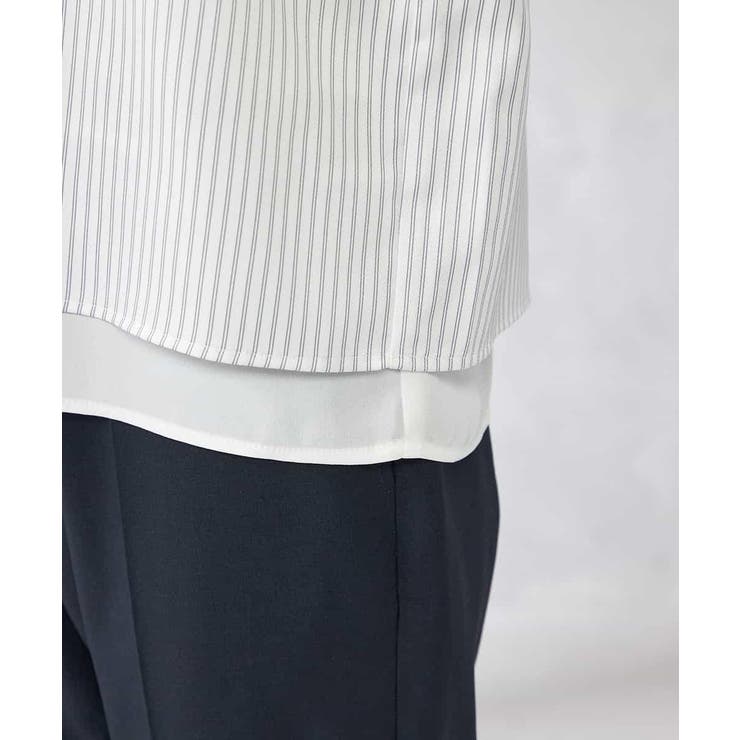 【ストレッチ/洗える】チャーム付きボウタイブラウス | a.v.v【WOMEN】 | 詳細画像28 