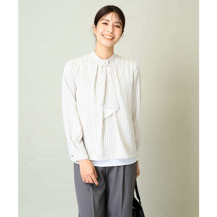 メタルパーツレイヤードブラウス | a.v.v【WOMEN】 | 詳細画像10 