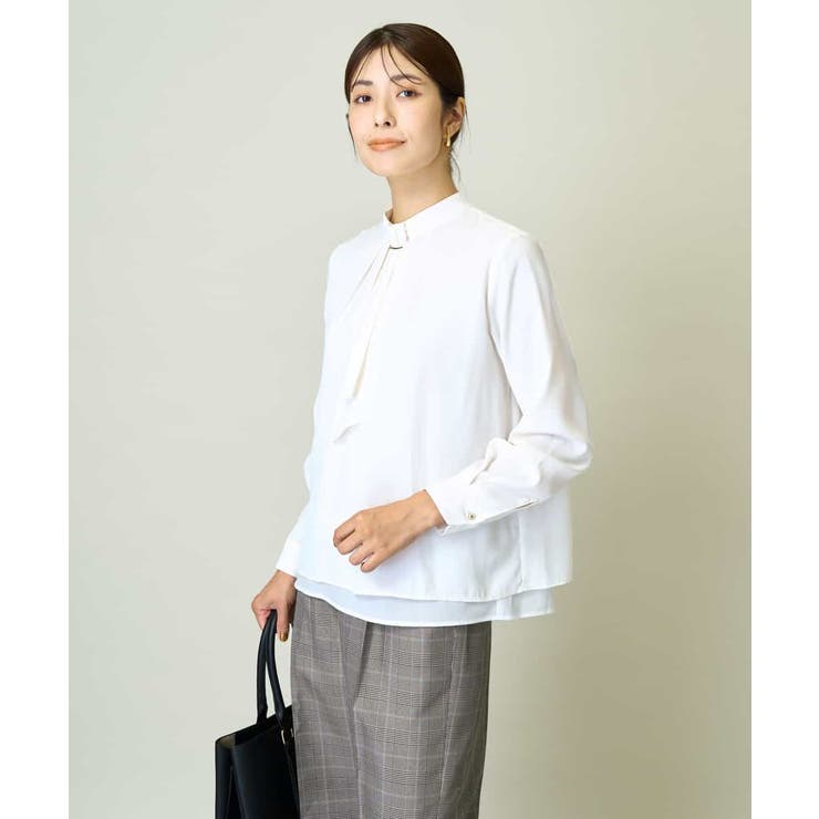 メタルパーツレイヤードブラウス | a.v.v【WOMEN】 | 詳細画像17 