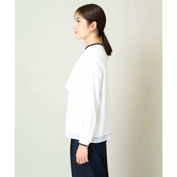 メタルパーツレイヤードブラウス | a.v.v【WOMEN】 | 詳細画像29 