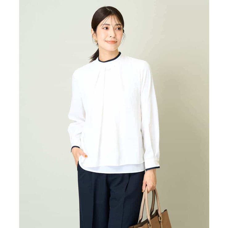 メタルパーツレイヤードブラウス | a.v.v【WOMEN】 | 詳細画像3 