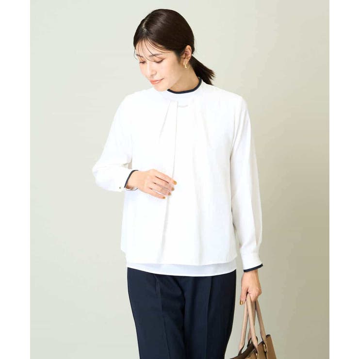 メタルパーツレイヤードブラウス | a.v.v【WOMEN】 | 詳細画像4 