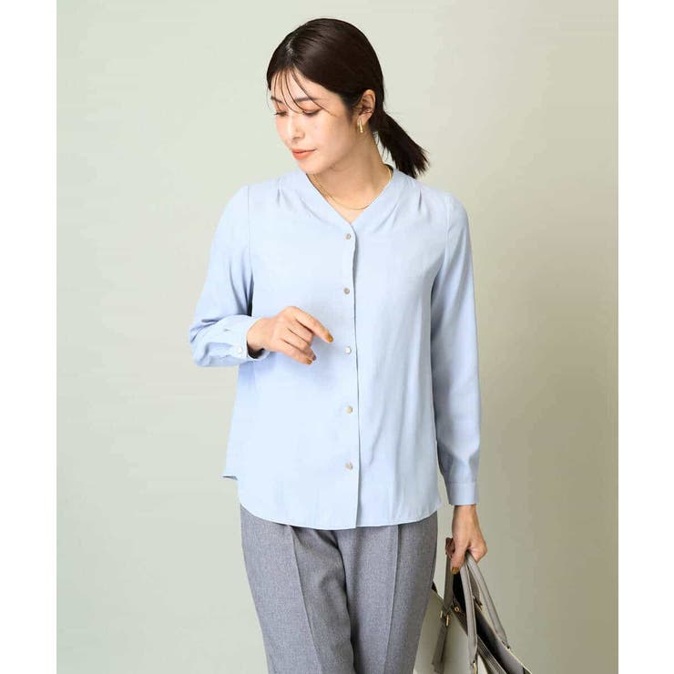 Vネックタックブラウス | a.v.v【WOMEN】 | 詳細画像10 