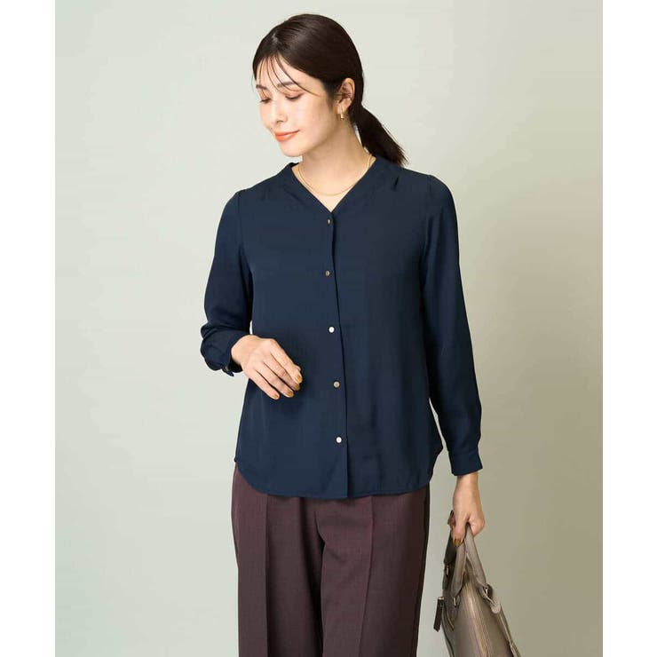 Vネックタックブラウス | a.v.v【WOMEN】 | 詳細画像15 