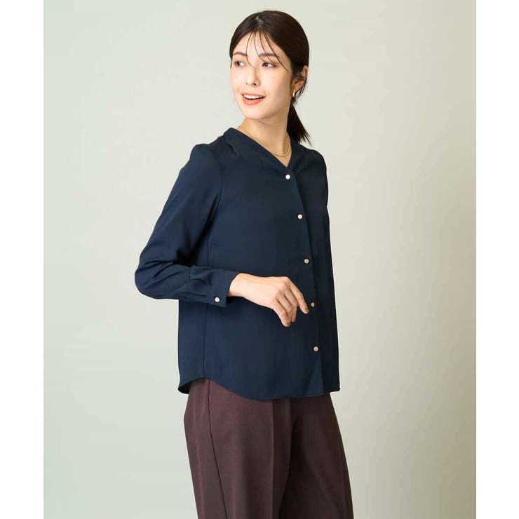 Vネックタックブラウス | a.v.v【WOMEN】 | 詳細画像16 