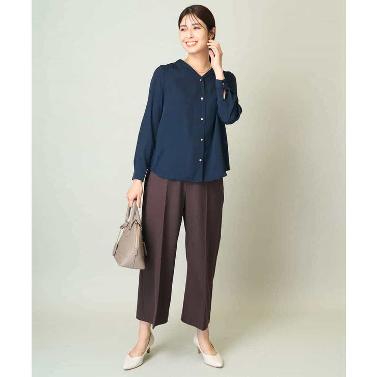 Vネックタックブラウス | a.v.v【WOMEN】 | 詳細画像17 