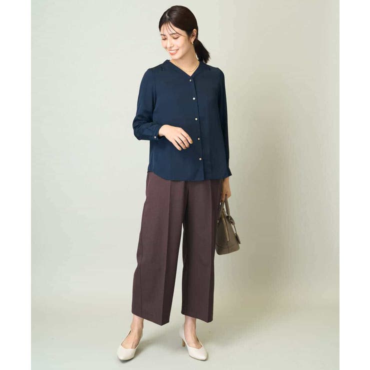 Vネックタックブラウス | a.v.v【WOMEN】 | 詳細画像18 