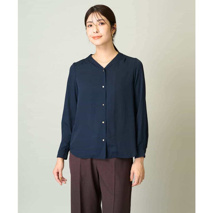 Vネックタックブラウス | a.v.v【WOMEN】 | 詳細画像21 