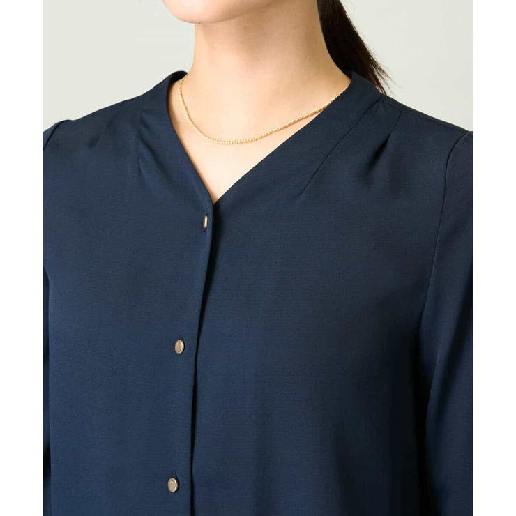 Vネックタックブラウス | a.v.v【WOMEN】 | 詳細画像24 