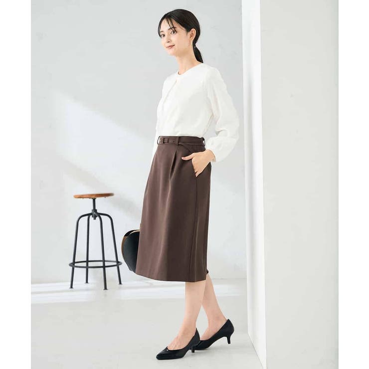 【洗える】バーチャームボウタイブラウス | a.v.v【WOMEN】 | 詳細画像21 