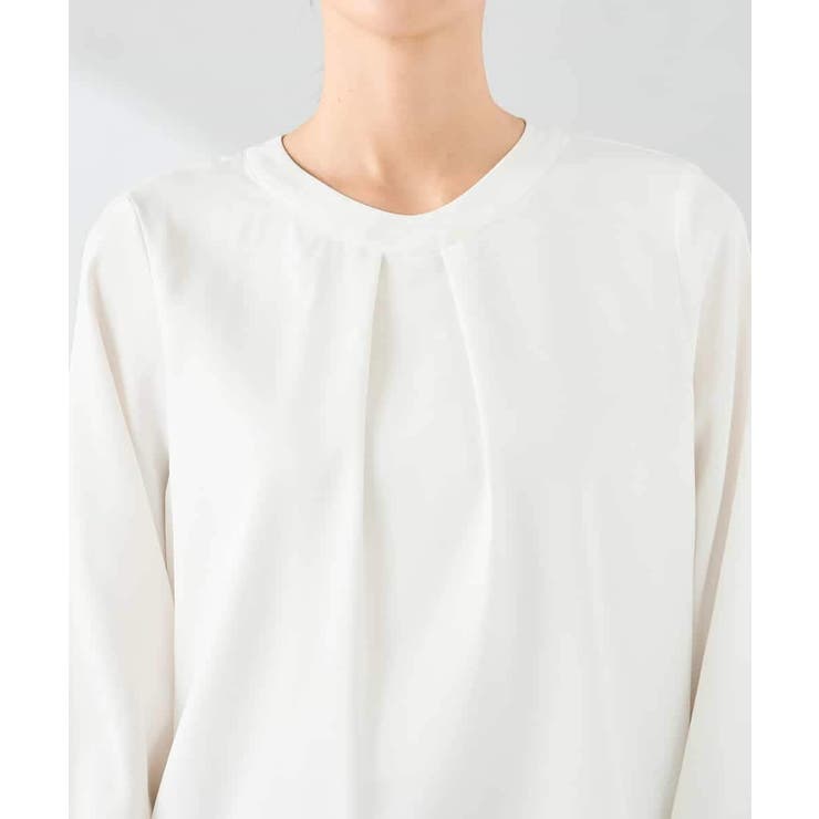 【洗える】バーチャームボウタイブラウス | a.v.v【WOMEN】 | 詳細画像28 