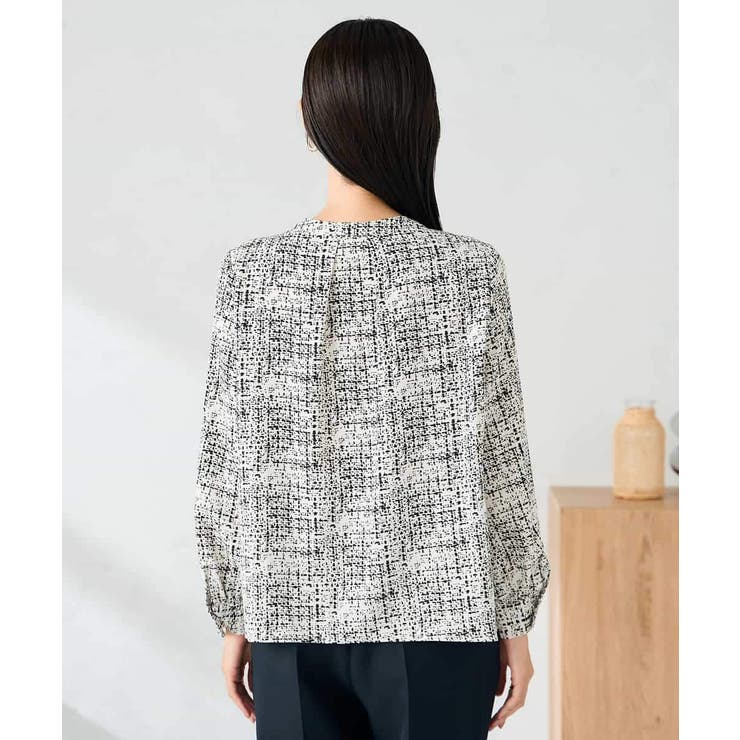 【洗える】プリントケープ風ブラウス | a.v.v【WOMEN】 | 詳細画像11 