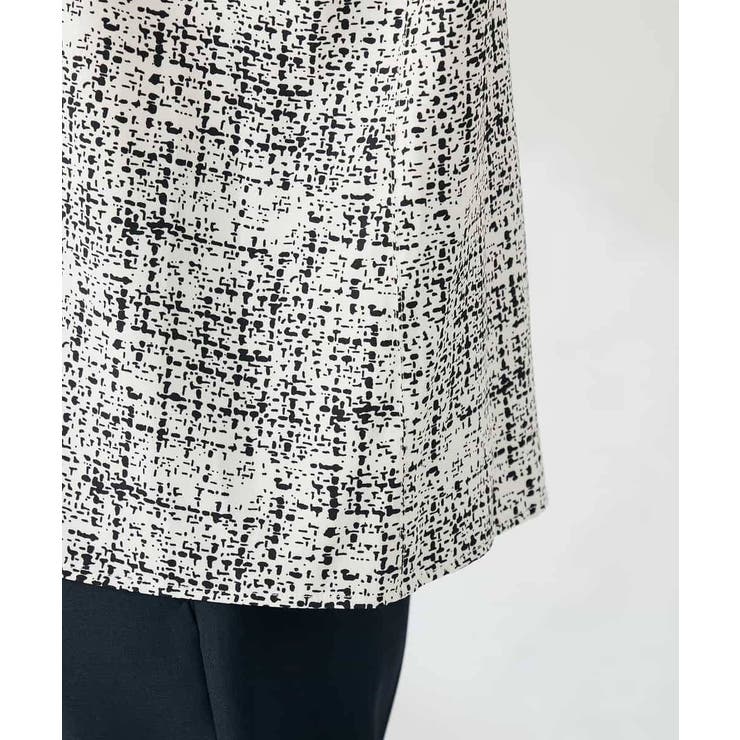 【洗える】プリントケープ風ブラウス | a.v.v【WOMEN】 | 詳細画像14 