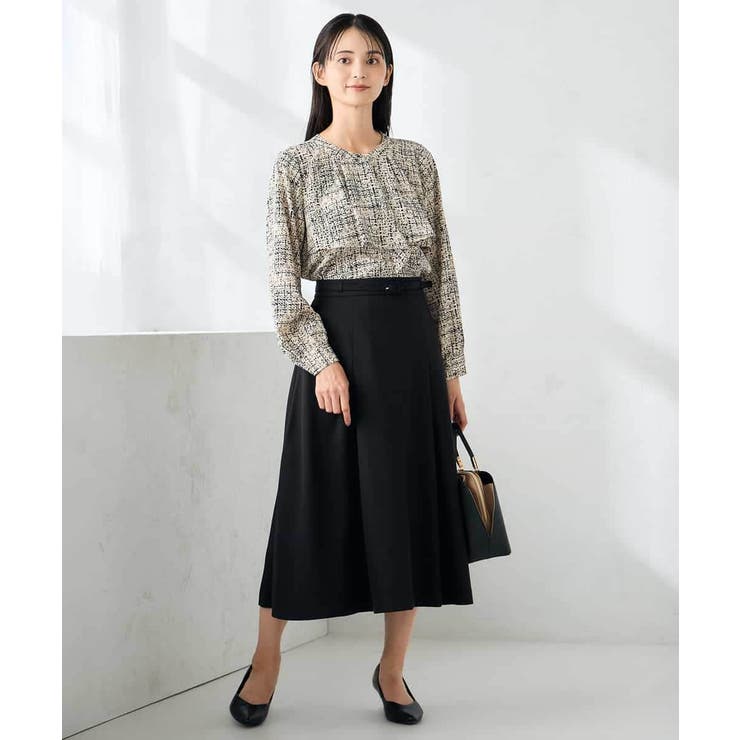 【洗える】プリントケープ風ブラウス | a.v.v【WOMEN】 | 詳細画像19 