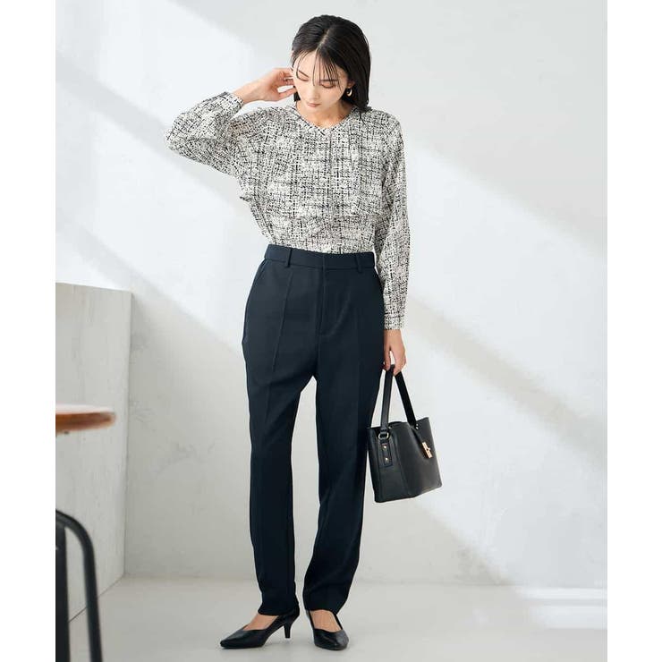 【洗える】プリントケープ風ブラウス | a.v.v【WOMEN】 | 詳細画像2 