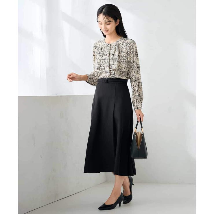 【洗える】プリントケープ風ブラウス | a.v.v【WOMEN】 | 詳細画像20 