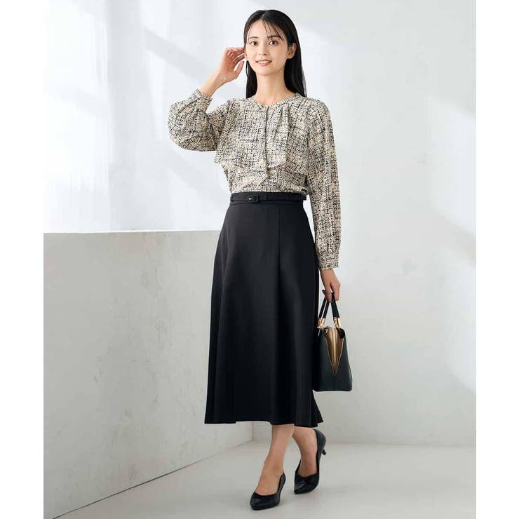 【洗える】プリントケープ風ブラウス | a.v.v【WOMEN】 | 詳細画像21 