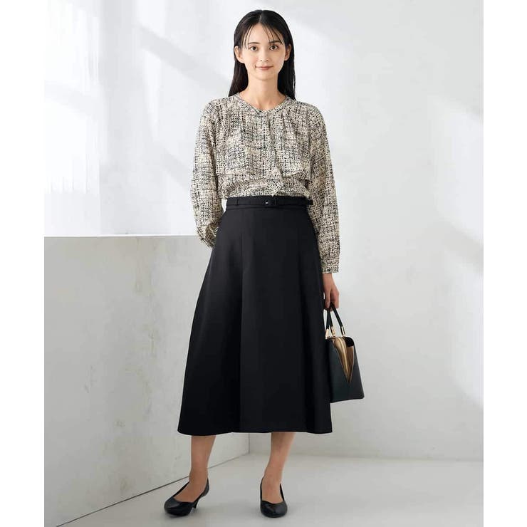 【洗える】プリントケープ風ブラウス | a.v.v【WOMEN】 | 詳細画像22 