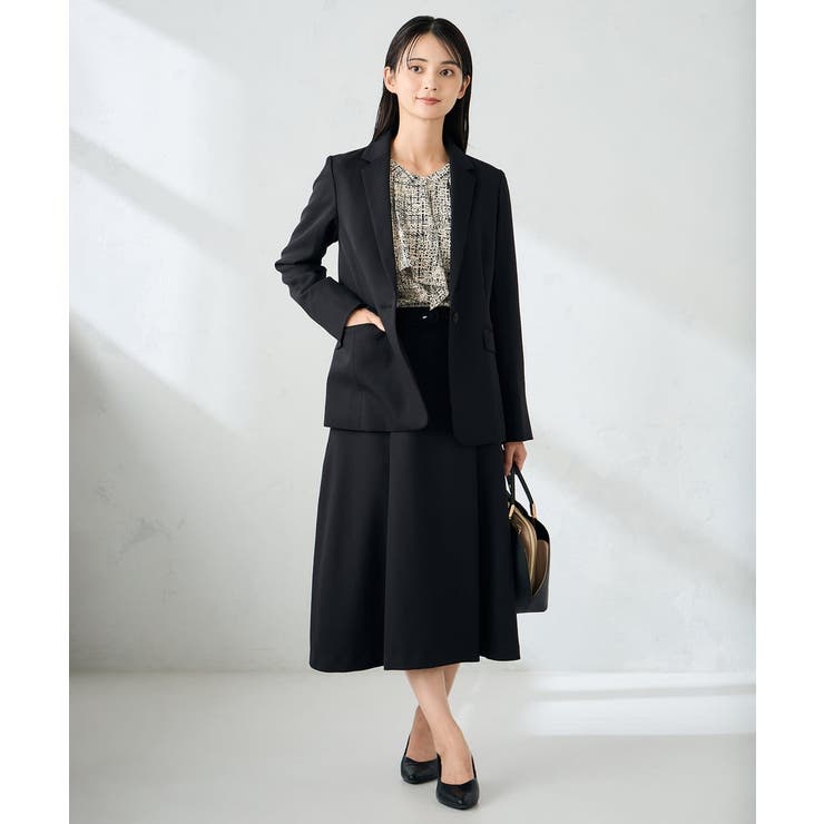 【洗える】プリントケープ風ブラウス | a.v.v【WOMEN】 | 詳細画像24 