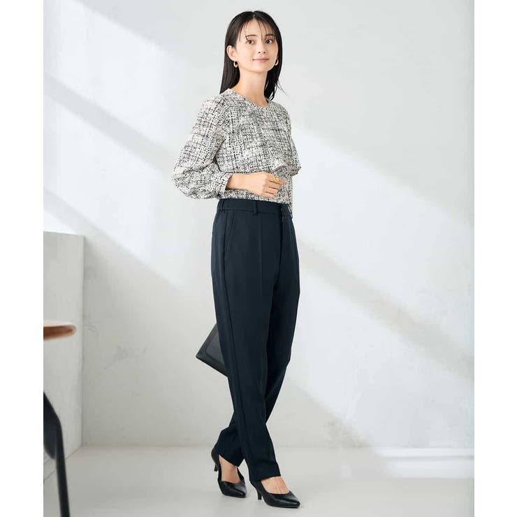 【洗える】プリントケープ風ブラウス | a.v.v【WOMEN】 | 詳細画像3 