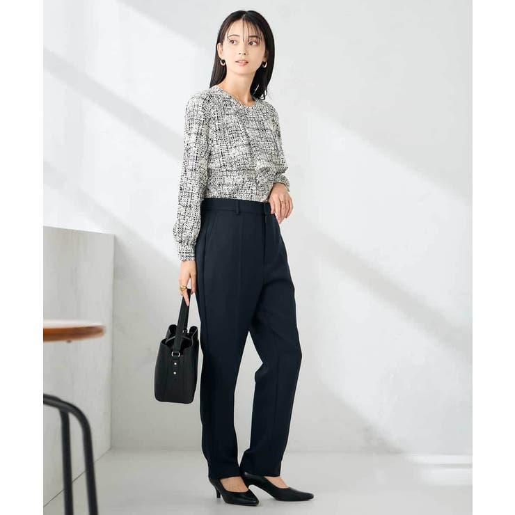 【洗える】プリントケープ風ブラウス | a.v.v【WOMEN】 | 詳細画像4 