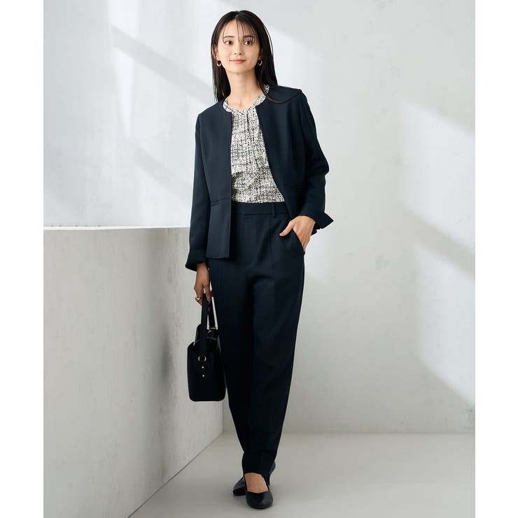 【洗える】プリントケープ風ブラウス | a.v.v【WOMEN】 | 詳細画像6 