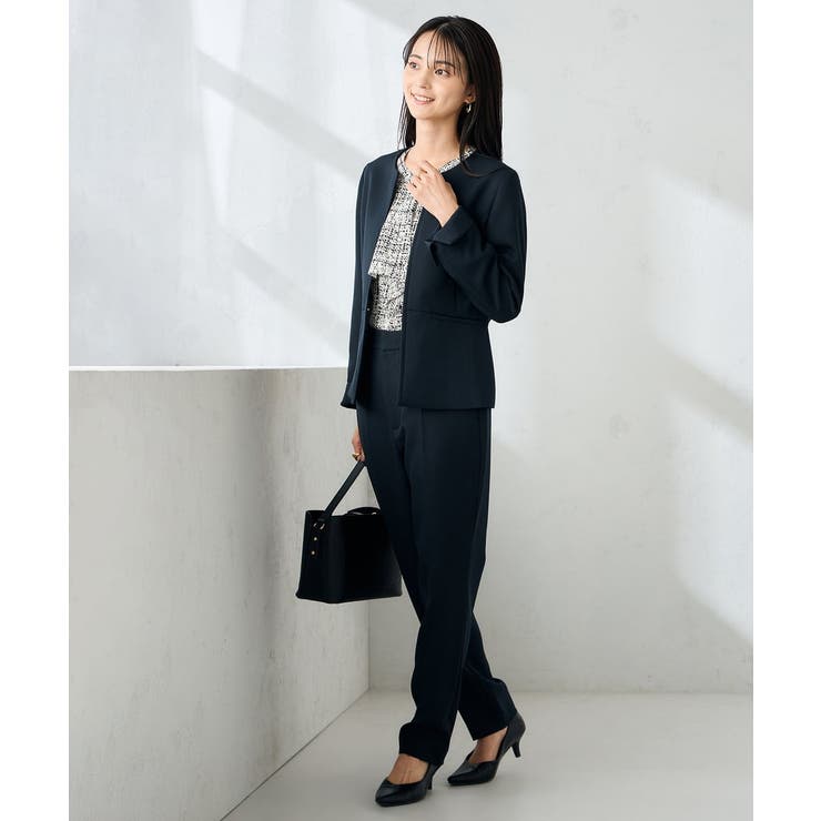 【洗える】プリントケープ風ブラウス | a.v.v【WOMEN】 | 詳細画像7 