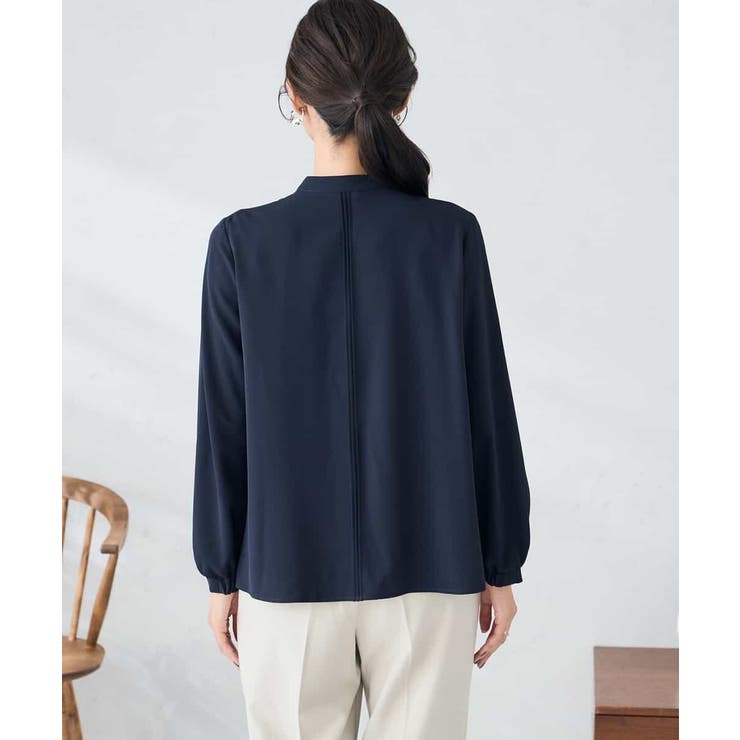 【洗える/WEB限定】ピンタックブラウス | a.v.v【WOMEN】 | 詳細画像23 