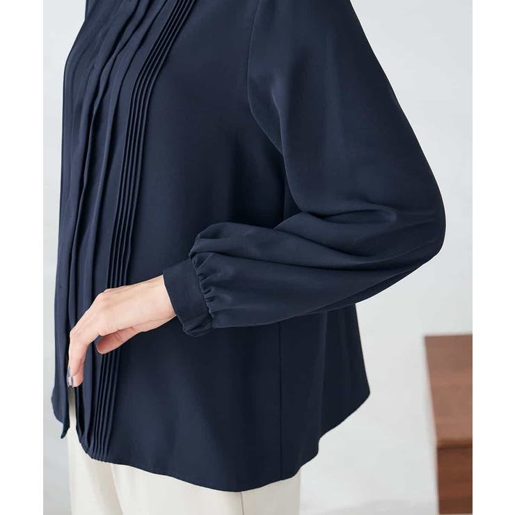 【洗える/WEB限定】ピンタックブラウス | a.v.v【WOMEN】 | 詳細画像25 