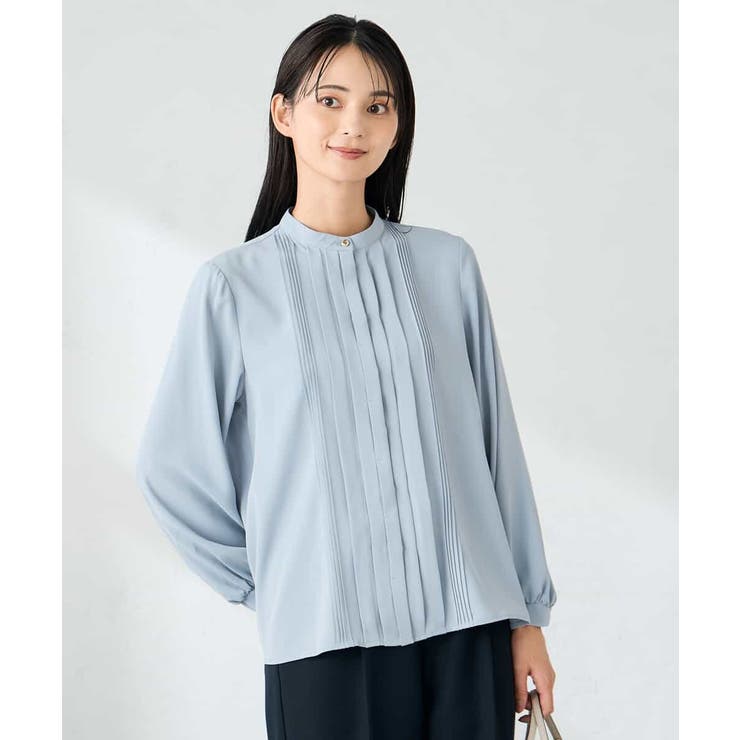 【洗える/WEB限定】ピンタックブラウス | a.v.v【WOMEN】 | 詳細画像3 