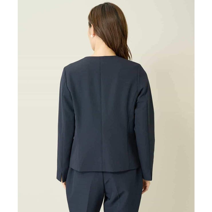 【洗える/イージーケア/ストレッチ】ダブルクロスキーネックジャケット | a.v.v【WOMEN】 | 詳細画像56 