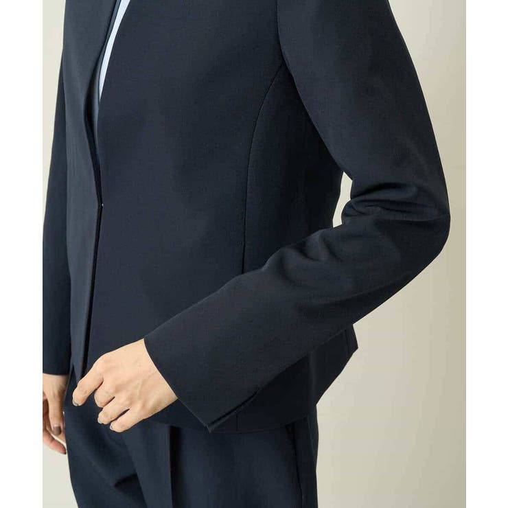 【洗える/イージーケア/ストレッチ】ダブルクロスキーネックジャケット | a.v.v【WOMEN】 | 詳細画像58 