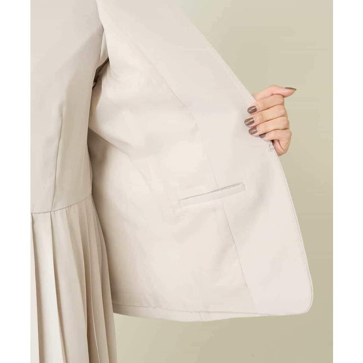 【洗える/イージーケア/ストレッチ】ダブルクロスキーネックジャケット | a.v.v【WOMEN】 | 詳細画像62 