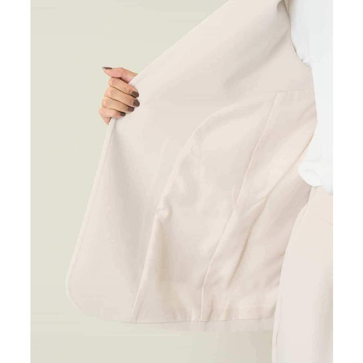 【洗える/イージーケア/ストレッチ】ダブルクロスVネックジレ | a.v.v【WOMEN】 | 詳細画像18 