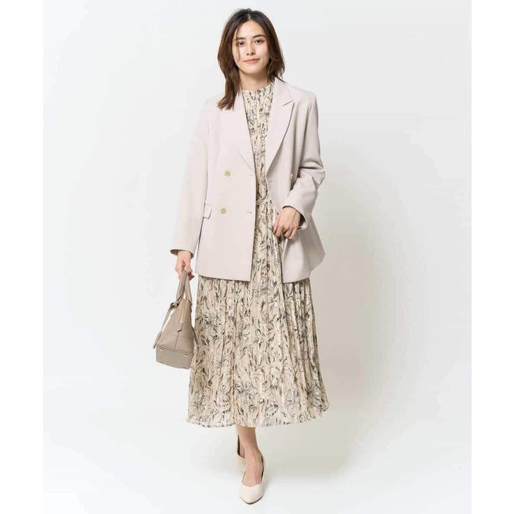 【洗える/イージーケア/ストレッチ】ダブルクロスダブルブレストジャケット | a.v.v【WOMEN】 | 詳細画像35 