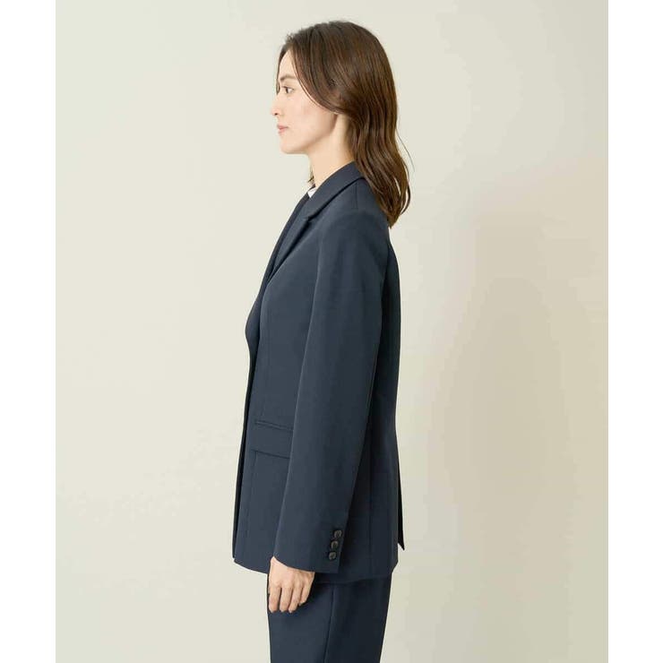 【洗える/イージーケア/ストレッチ】ダブルクロスダブルブレストジャケット | a.v.v【WOMEN】 | 詳細画像52 