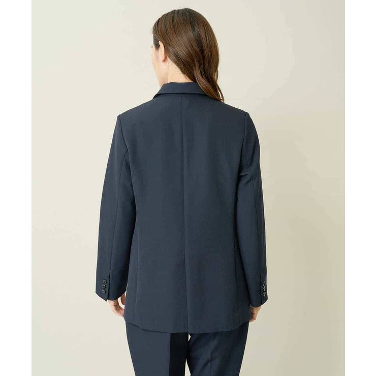 【洗える/イージーケア/ストレッチ】ダブルクロスダブルブレストジャケット | a.v.v【WOMEN】 | 詳細画像53 