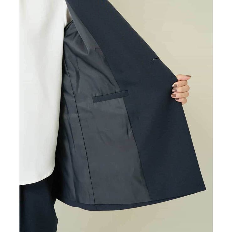 【洗える/イージーケア/ストレッチ】ダブルクロスダブルブレストジャケット | a.v.v【WOMEN】 | 詳細画像59 