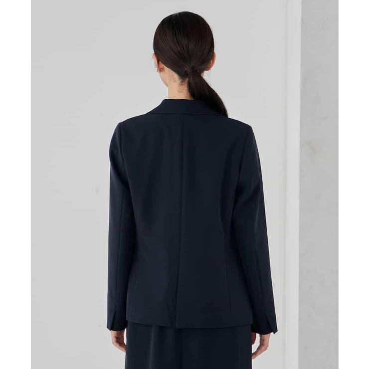 【洗える/ストレッチ/セットアップ対応】ダブルクロステーラードジャケット | a.v.v【WOMEN】 | 詳細画像16 