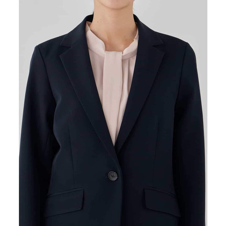 【洗える/ストレッチ/セットアップ対応】ダブルクロステーラードジャケット | a.v.v【WOMEN】 | 詳細画像17 