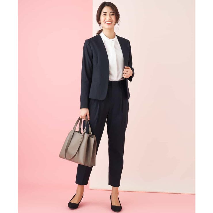 【セットアップ対応】イタリアファブリック麻混Vネックジャケット | a.v.v【WOMEN】 | 詳細画像7