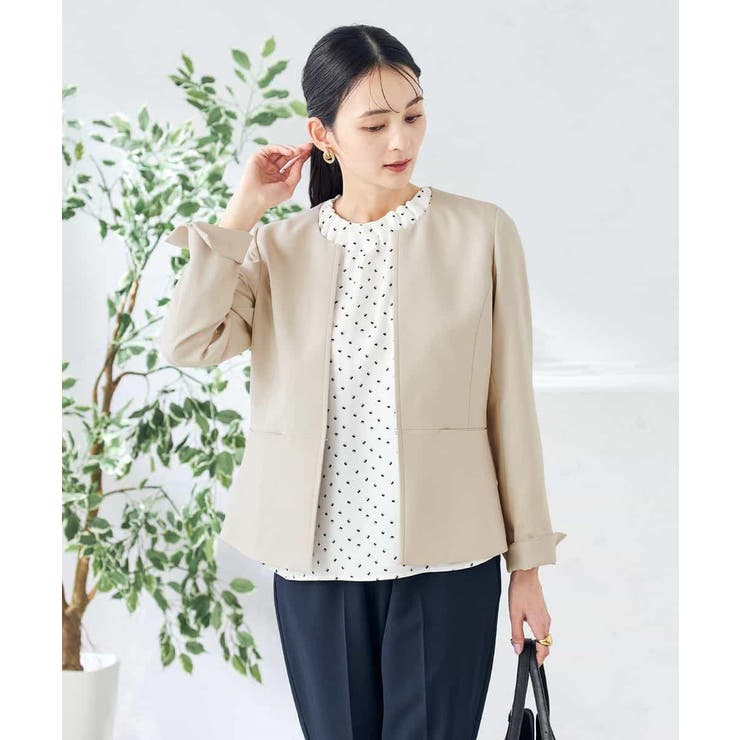 【極美品 希少】DKNY テーラードジャケット ラムレザー シングル ブラウン 2485_8.jpg