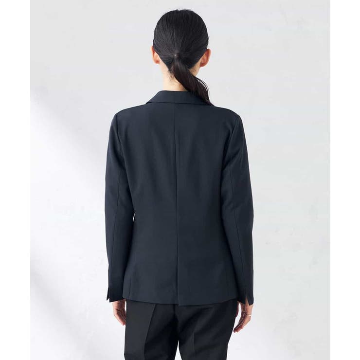 【洗える/ストレッチ/UVカット】麻調ストレッチテーラードジャケット | a.v.v【WOMEN】 | 詳細画像17 