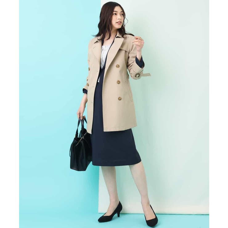 【セットアップ対応/洗える】リネンライクVネックジャケット | a.v.v【WOMEN】 | 詳細画像12