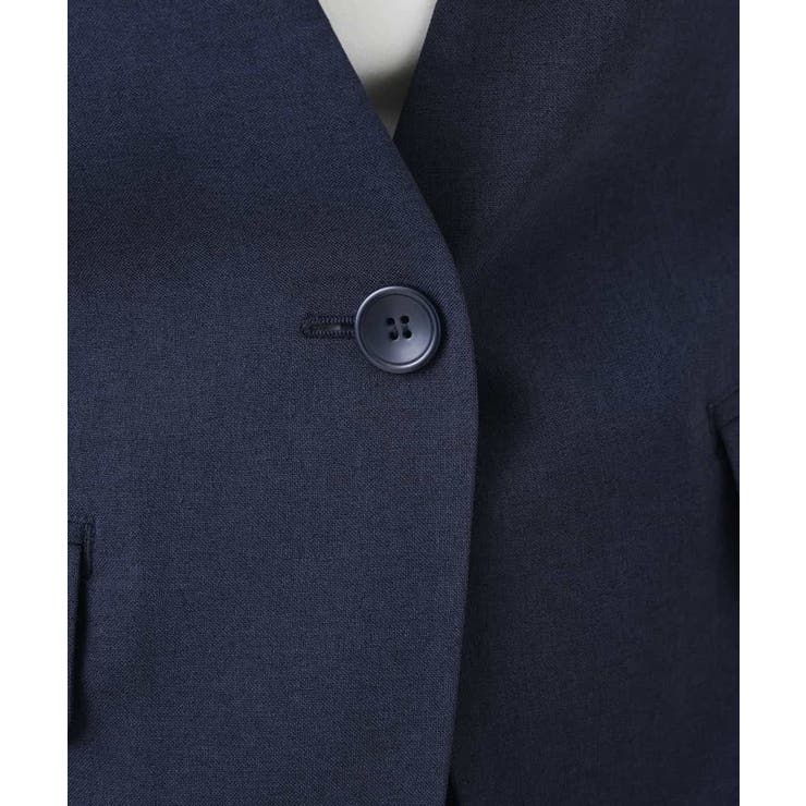 【セットアップ対応/洗える】リネンライクVネックジャケット | a.v.v【WOMEN】 | 詳細画像26